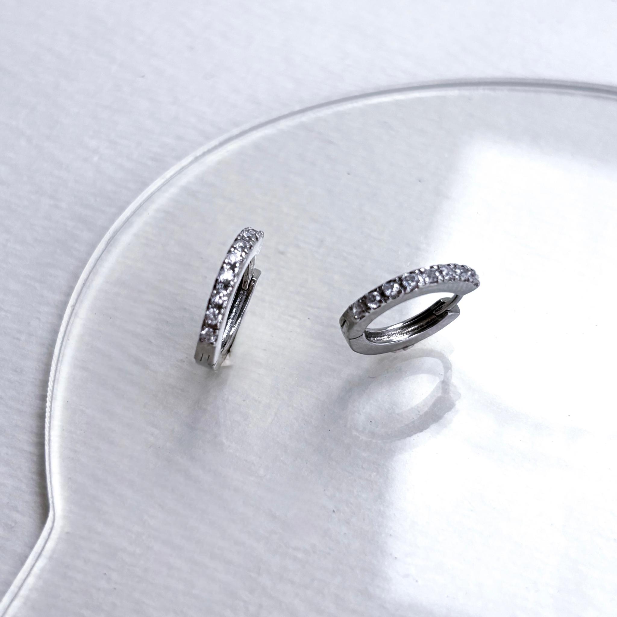 ◆数量限定セット　涼しげピアス&チャーム　クリスタル水晶　キュービックジルコニア　抗アレルギー金具 | 5枚目