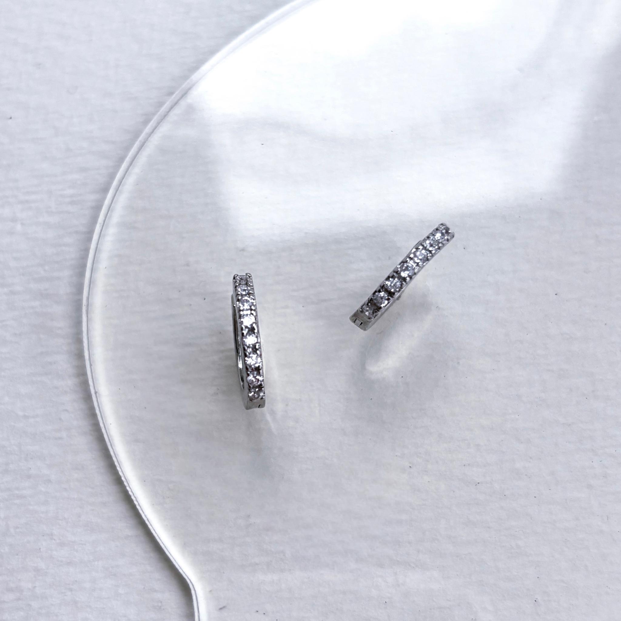 ◆数量限定セット　涼しげピアス&チャーム　クリスタル水晶　キュービックジルコニア　抗アレルギー金具 | 6枚目