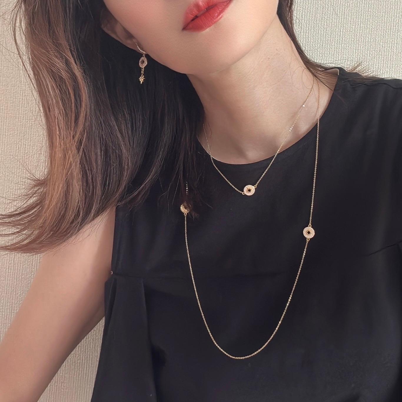 ＿Ecliptica    太陽と星　ロングネックレス　コイン | 3枚目