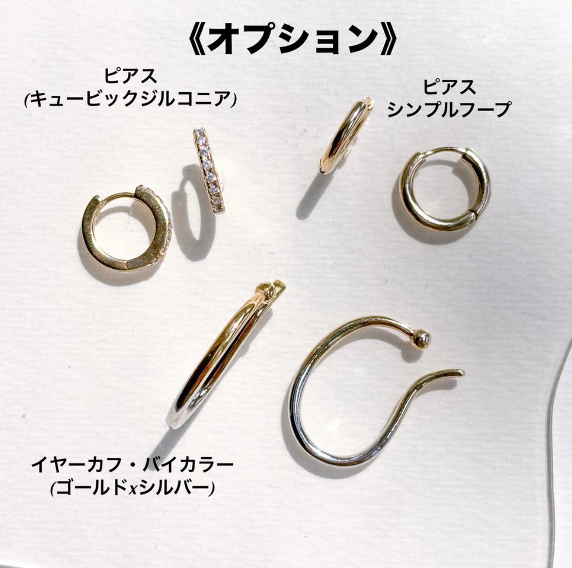 【両耳チャーム】秋色マロンカットスモーキークォーツチャーム | 3枚目