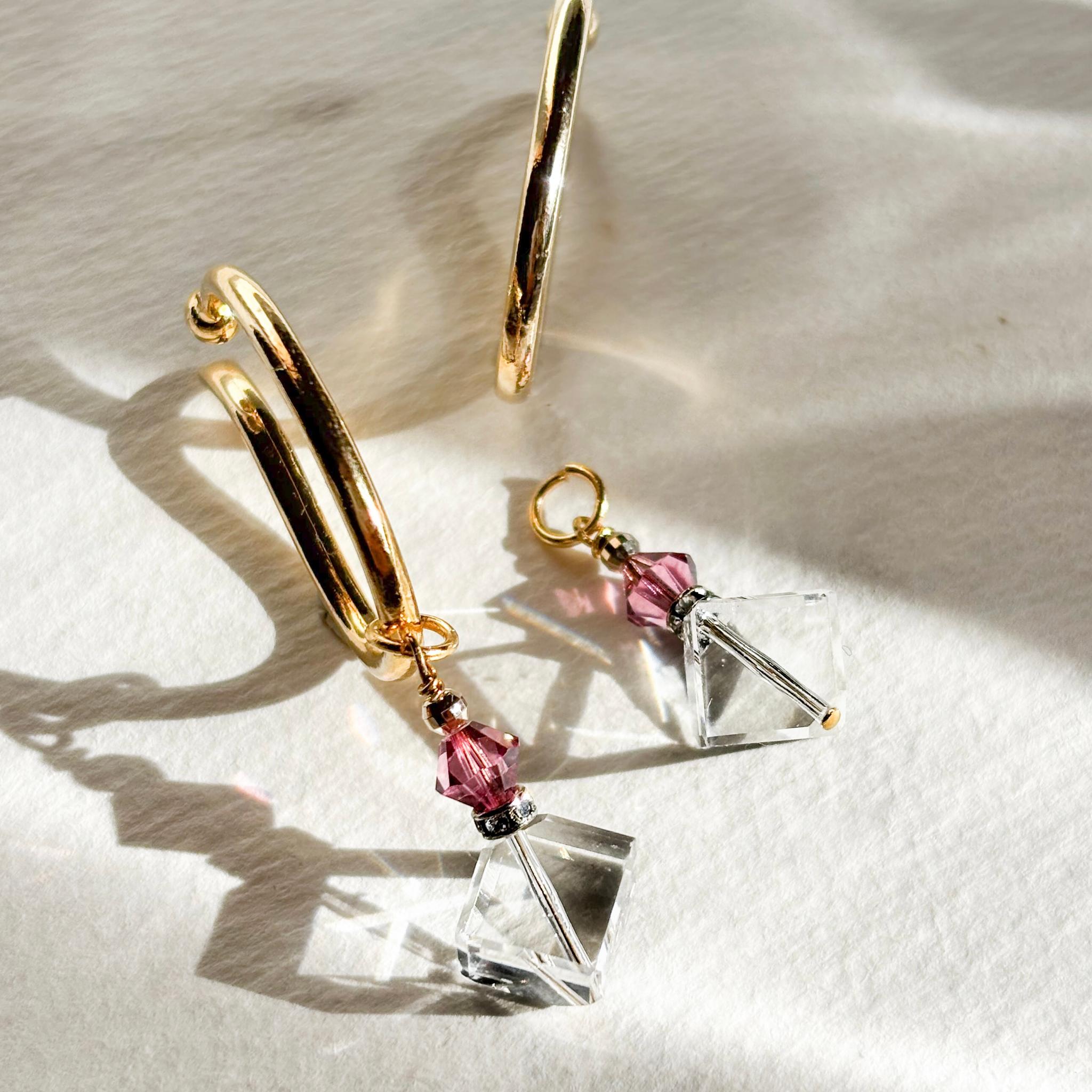 【Holiday collection charm】大人かわいい香水瓶チャーム ピアス*イヤーカフ用 | 6枚目